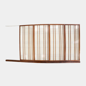 1960s Set of Four American Black Walnut Shoji Panels, Attributed to Nakashima