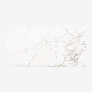 1960s Florence Knoll Marble and Chromed Steel Coffee Table 45 x 23 x 17 inches
