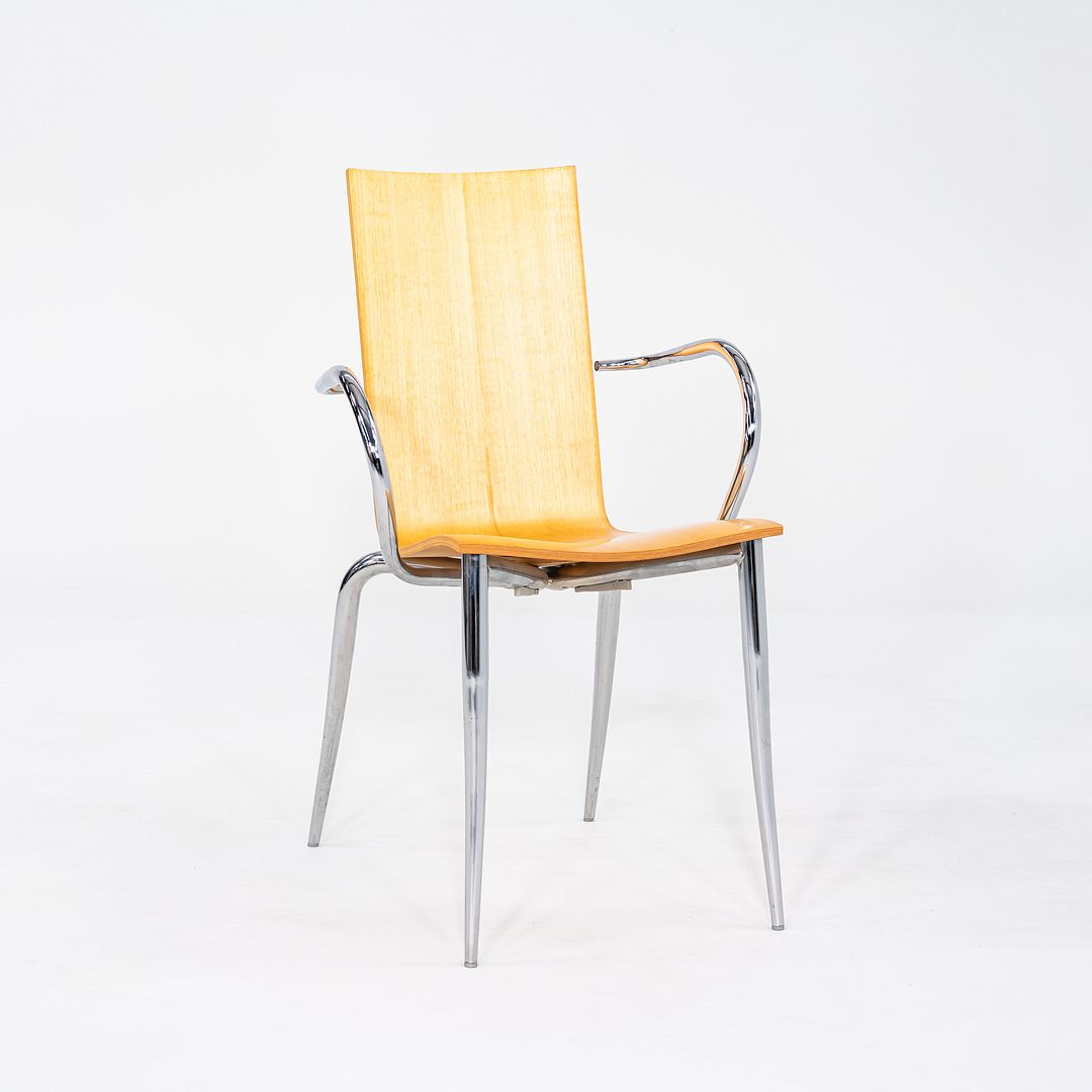 1990s Set of Six Philippe Starck for Driade Olly Tango Dining Arm Chairs
