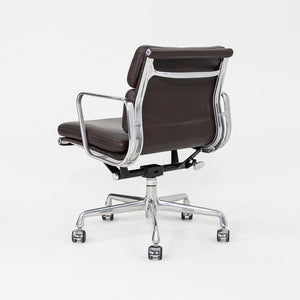 2019 Herman Miller Eames Soft Pad Management Desk Chair Brown Leather 7x Avail