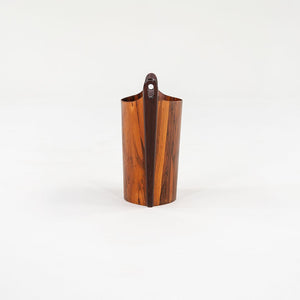 1963 Brazilian Rosewood Waste Basket Einar Barnes for P.S. Heggen Made in Norway