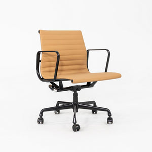 2022 Herman Miller Eames Aluminum Group Management Desk Chair in Tan, 4x Avail