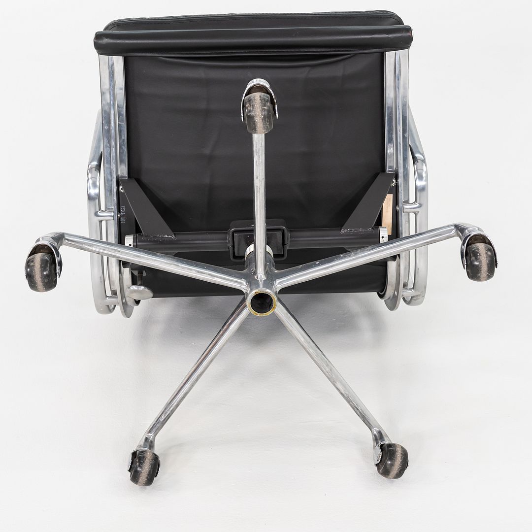1992 Herman Miller Eames Soft Pad Management Desk Chair Black Leather 4x Avail
