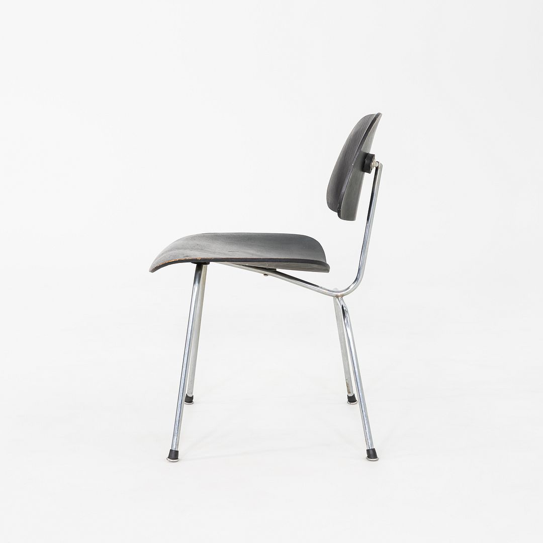 1954 Charles and Ray Eames for Herman Miller DCM Dining Chair w/ Ebonized Finish