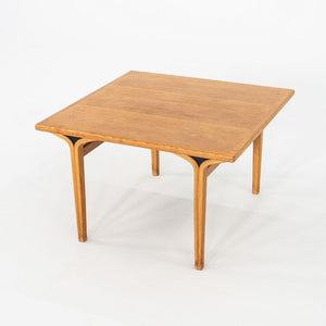 1978 Bill Stephens for Knoll 1300 Series Side End Table in Oak w/ Bentwood Legs