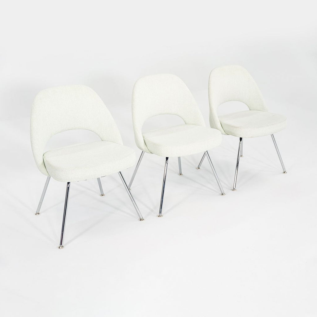 2019 Eero Saarinen for Knoll Armless Executive Dining Chair in Green 11x Avail
