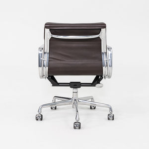 2019 Herman Miller Eames Soft Pad Management Desk Chair Brown Leather 7x Avail