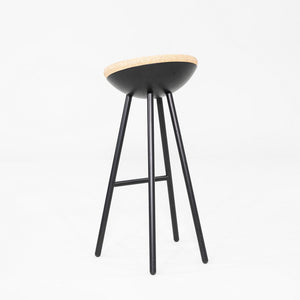 2010s Note Design Studio for Mitab Boet Bar Stool in Metal w/ Cork Seat 5x Avail