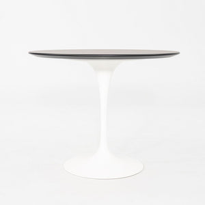 2023 Eero Saarinen Knoll Tulip Dining Table Top 35" Round in Black Laminate