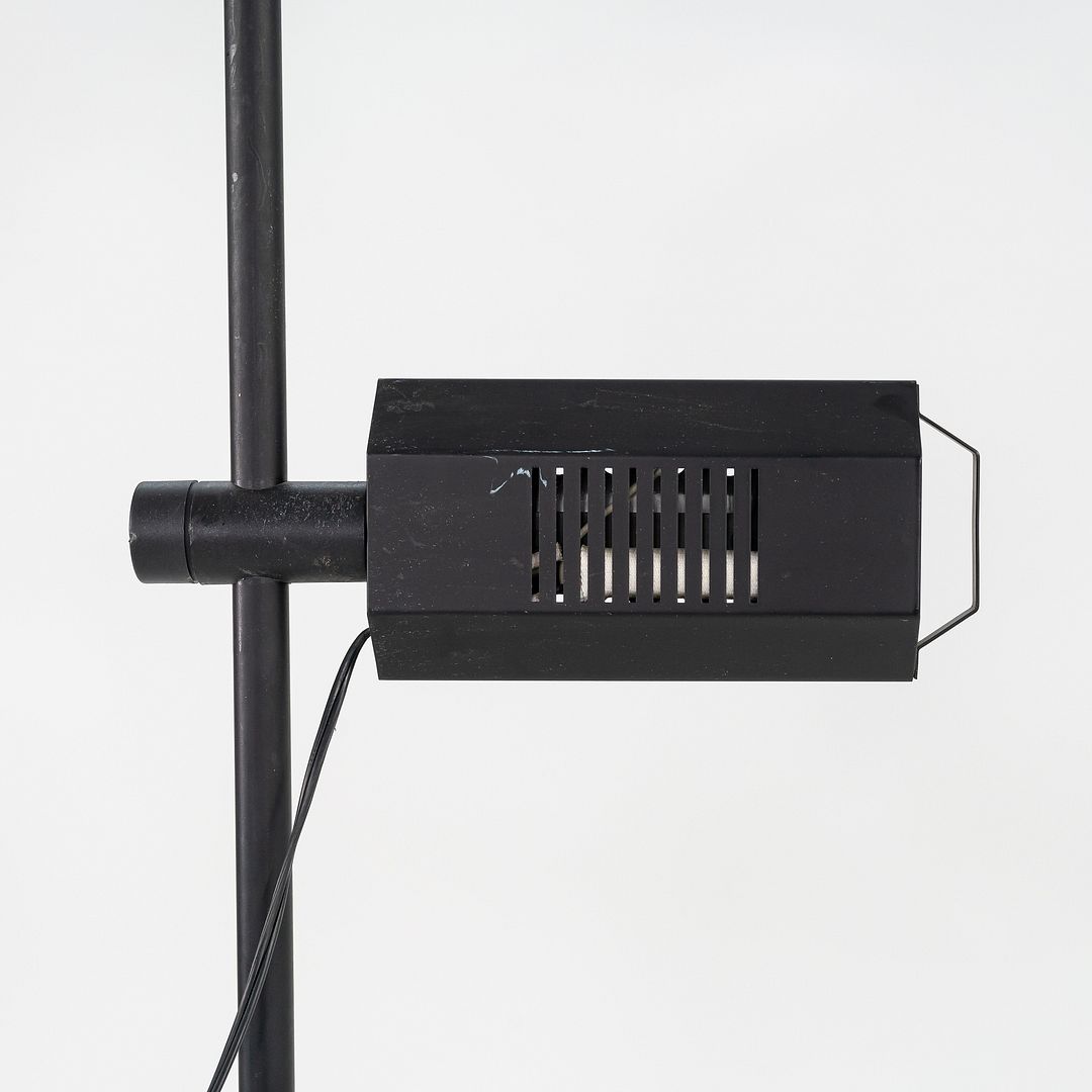 1980s Postmodern Lite Source Floor Lamp in Black for Underwriters Laboratories