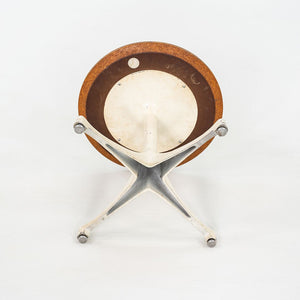 SOLD C. 1958 Pair of George Nelson Pedestal Side Tables for Herman Miller w/ Laminate