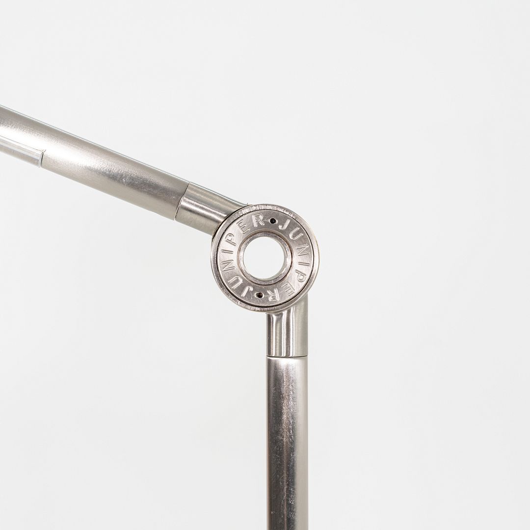 2020 Peter Bristol Juniper Thin Task Lamp w/ Desk Inset Satin Nickel 12+ Avail