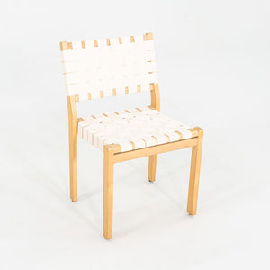 1980s Pair of Alvar & Aino Aalto for Artek 611 Stacking Dining / Side Chairs