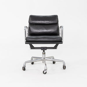 1992 Herman Miller Eames Soft Pad Management Desk Chair Black Leather 4x Avail