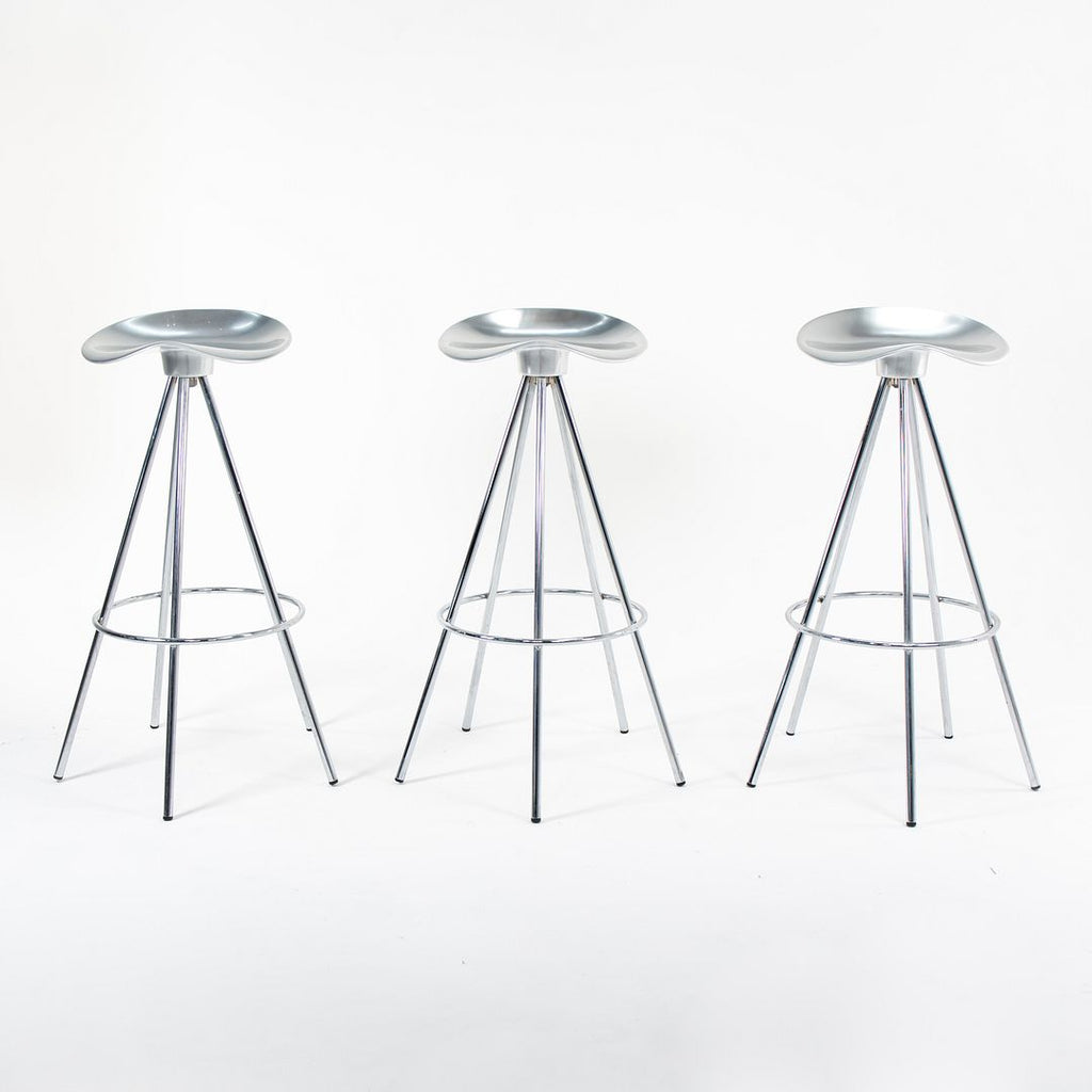 2000s Jamaica Bar Stool by Pepe Cortes for Knoll in Cast Aluminum and Chromed-Steel 10x Available