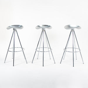 2000s Jamaica Bar Stool by Pepe Cortes for Knoll in Cast Aluminum and Chromed-Steel 10x Available