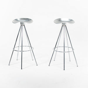 2000s Jamaica Bar Stool by Pepe Cortes for Knoll in Cast Aluminum and Chromed-Steel 8x Available