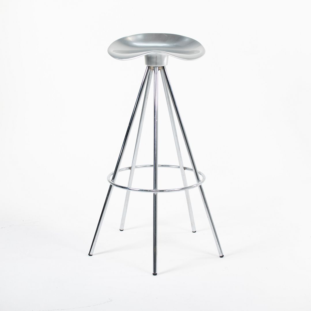 2000s Jamaica Bar Stool by Pepe Cortes for Knoll in Cast Aluminum and Chromed-Steel 8x Available