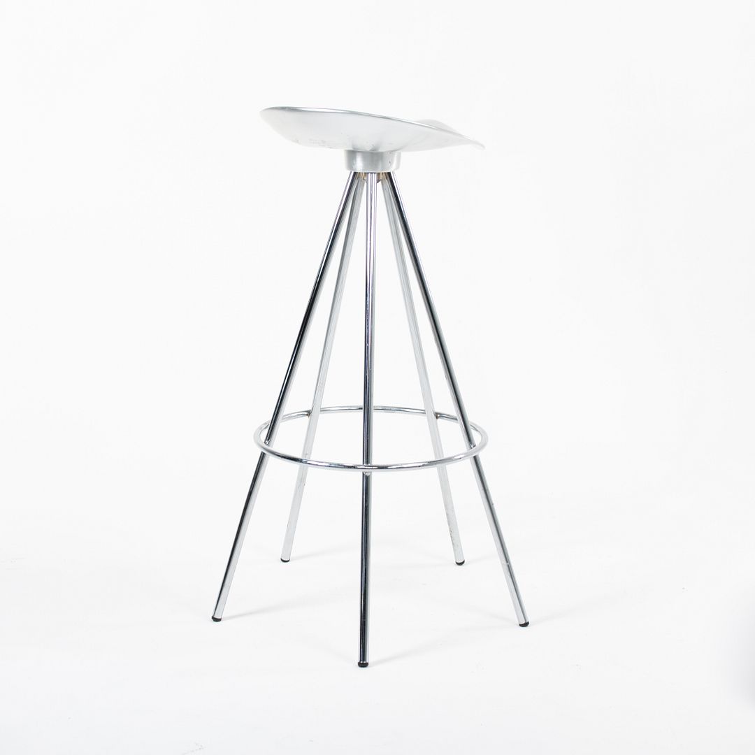 2000s Jamaica Bar Stool by Pepe Cortes for Knoll in Cast Aluminum and Chromed-Steel 8x Available