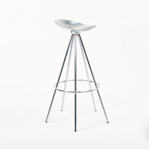 2000s Jamaica Bar Stool by Pepe Cortes for Knoll in Cast Aluminum and Chromed-Steel 8x Available