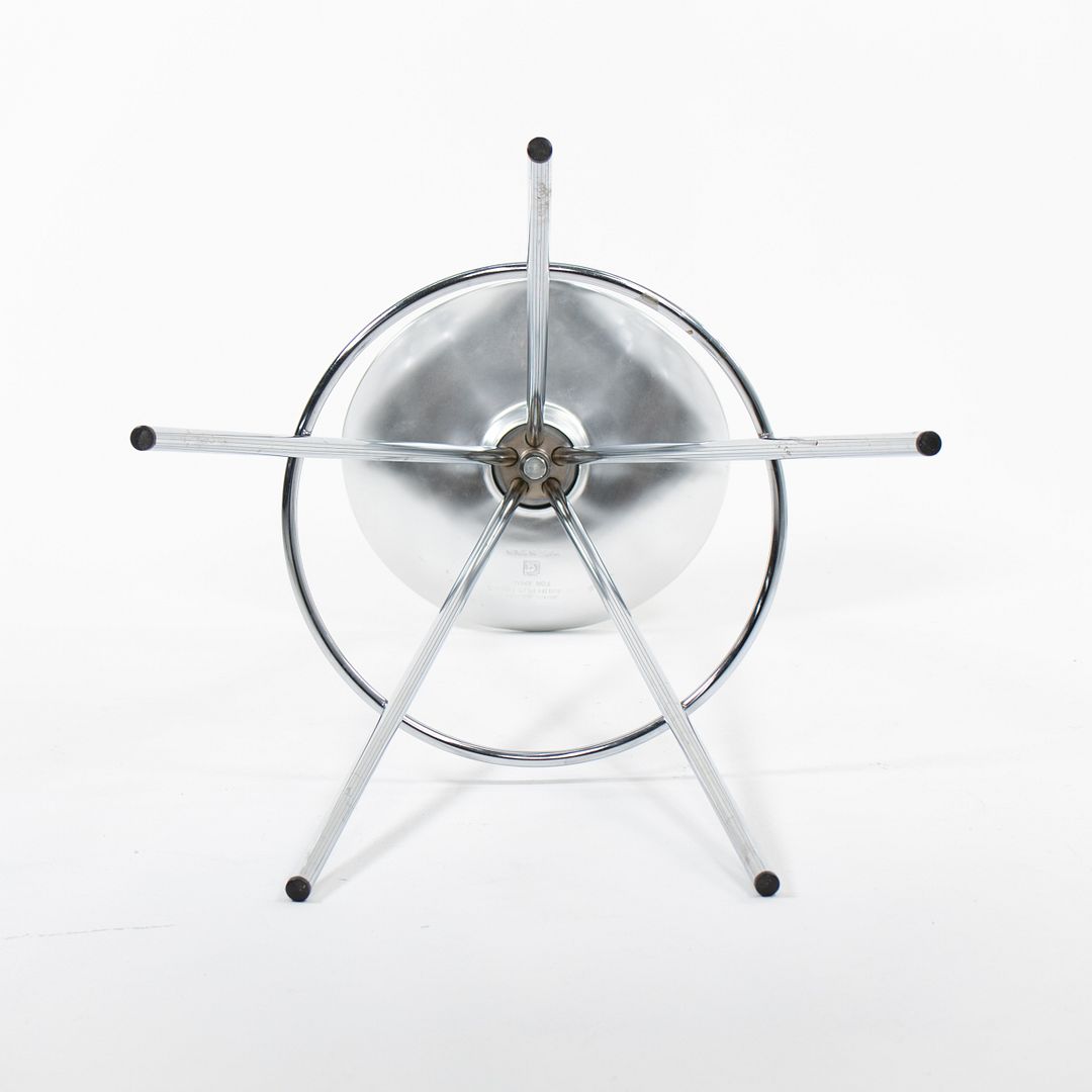 2000s Jamaica Bar Stool by Pepe Cortes for Knoll in Cast Aluminum and Chromed-Steel 10x Available