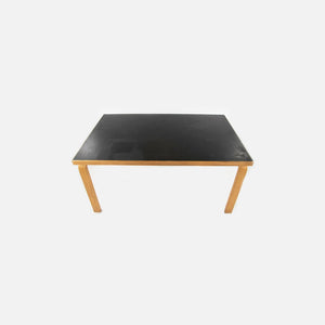 1950s Children's L-Leg Table or Coffee Table, Model 81B by Aino and Alvar Aalto for Artek in Birch with Linoleum Top