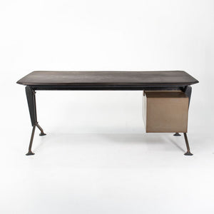 1960s Arco Office Desk by Studio BBPR for Olivetti in Iron and Bakelite