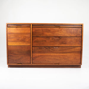 SOLD 1979 Walnut Credenza Cabinet by Arden Riddle, Studio Craft Furniture Maker