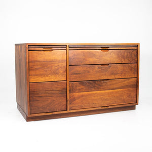 SOLD 1979 Walnut Credenza Cabinet by Arden Riddle, Studio Craft Furniture Maker