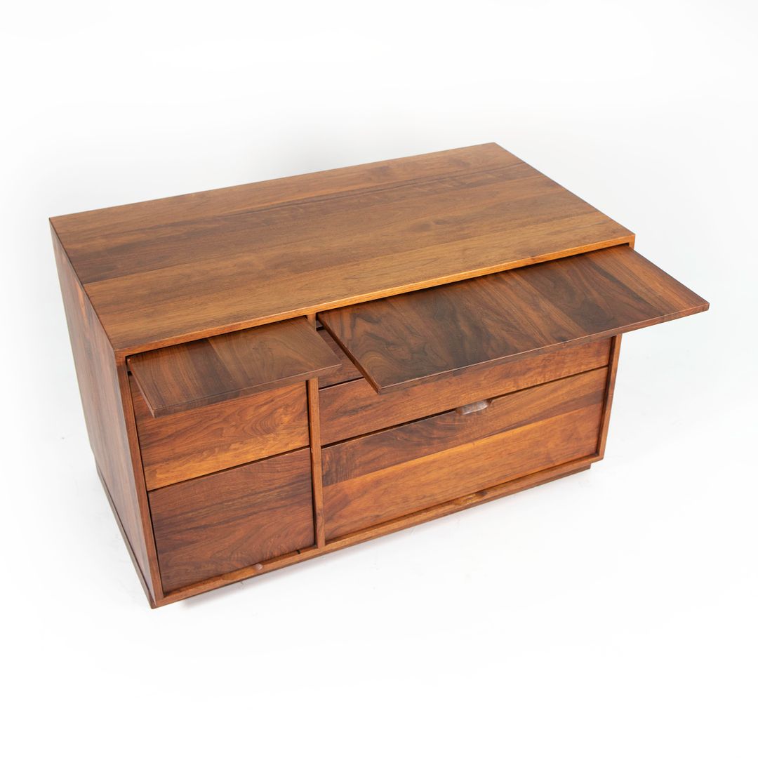 SOLD 1979 Walnut Credenza Cabinet by Arden Riddle, Studio Craft Furniture Maker