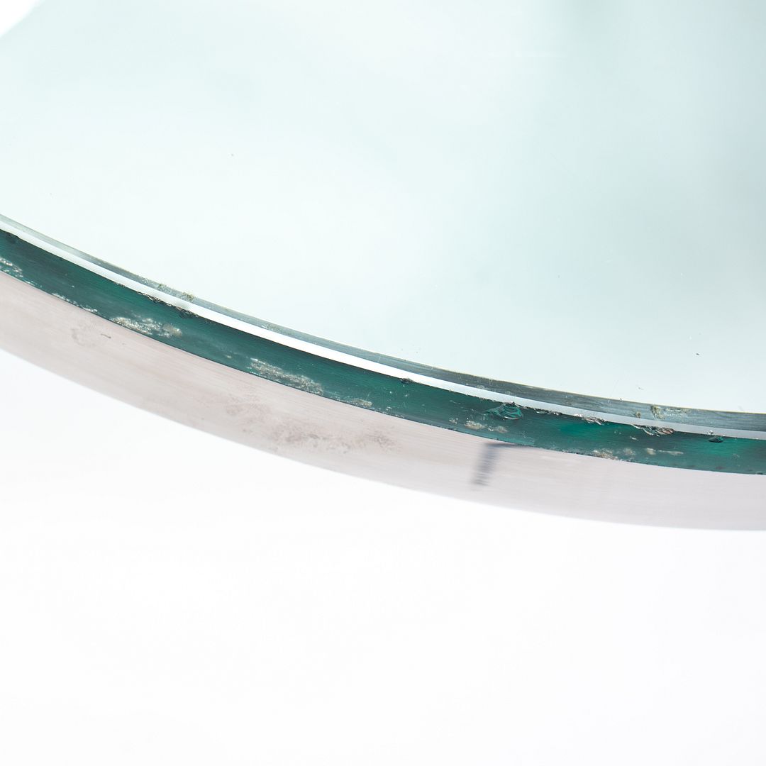 1990s Zographos Coffee Table by Nicos Zographos for Zographos Designs with Glass Top