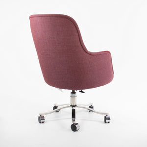 1980s Alpha High Back Bucket Desk Chair by Nicos Zographos for Zographos Designs in Fabric 5x Available