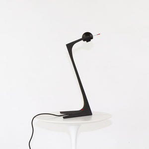 1990 Onidia' Desk Lamp by Santiago Calatrava for Artemide Methacrylate, Polyurethane Foam, Paint, Metal