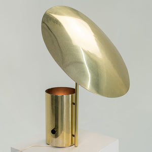 1977 Half-Nelson Table Lamp by George Nelson for Koch and Lowy in Brass