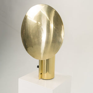 1977 Half-Nelson Table Lamp by George Nelson for Koch and Lowy in Brass