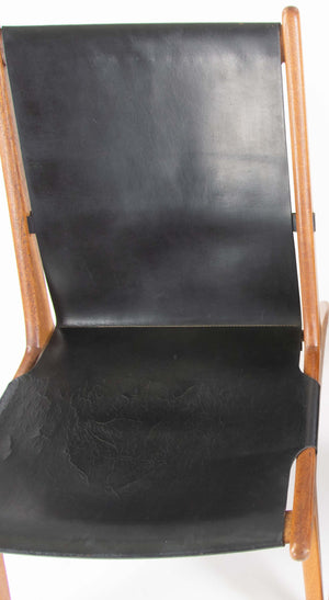 1954 Uno & Östen Kristiansson Hunting Chair for Luxus of Sweden