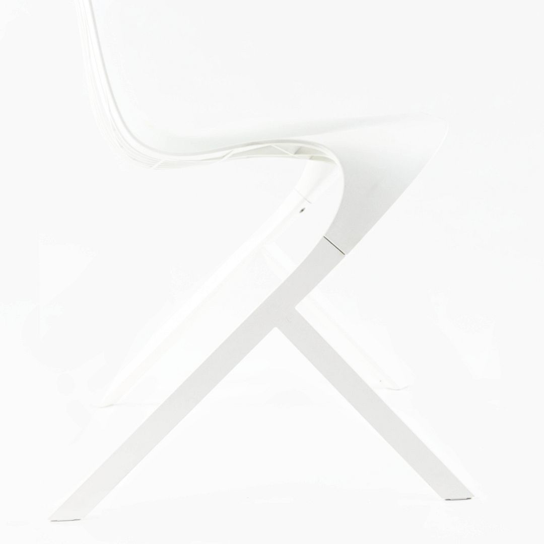 2020 Washington Skin Side Chair by Sir David Adjaye for Knoll in White 6x Available