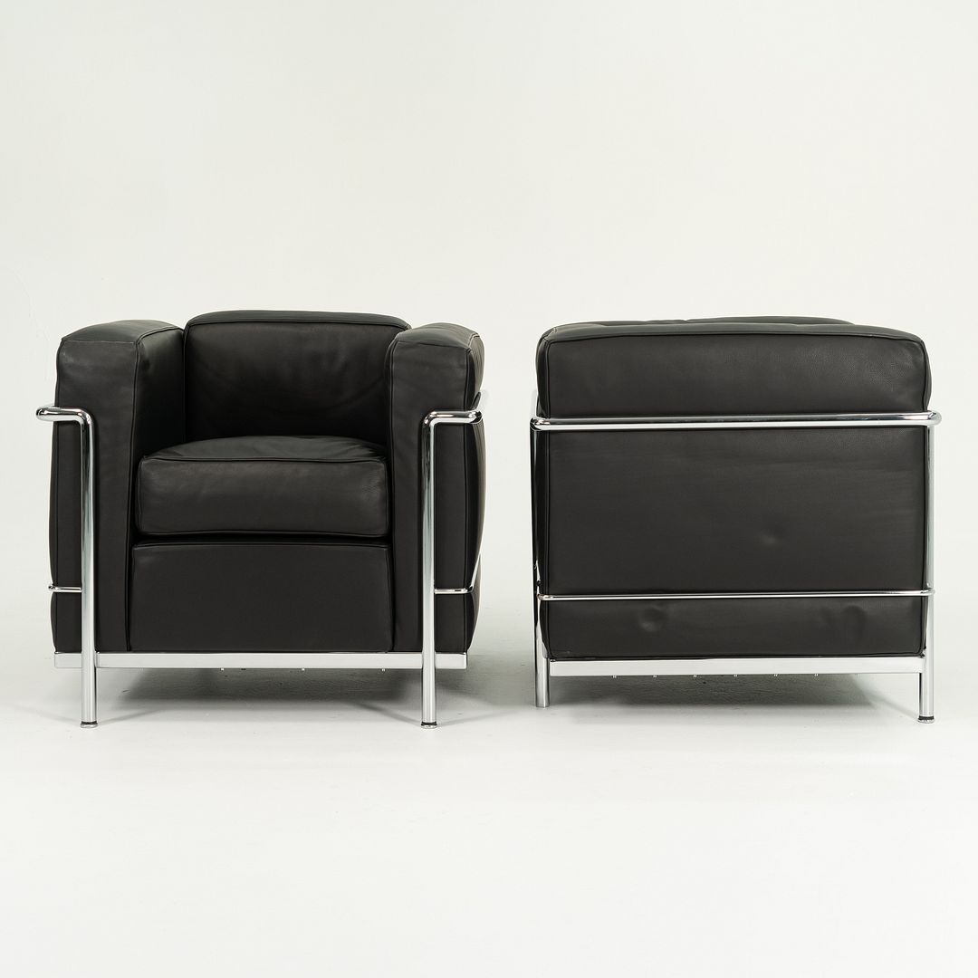 2006 Cassina LC2 Petit Modèle Lounge Chair by Le Corbusier, Pierre Jea – D  ROSE MOD