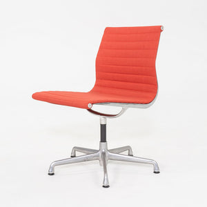 2006 Herman MillerEames Armless Aluminum Group Side / Desk Chair in Red 7x Avail
