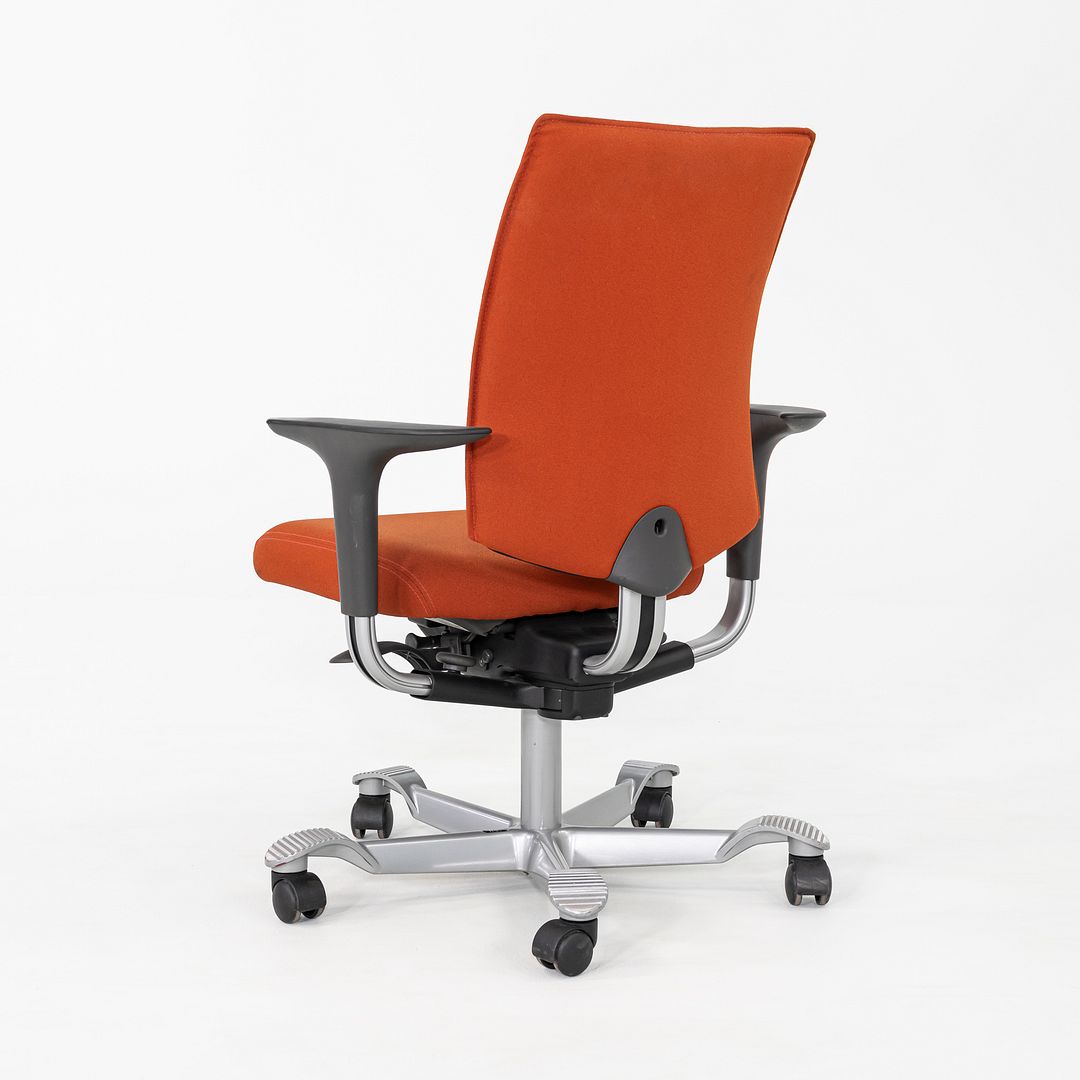 2010s Peter Opsvik for HAG Creed H05 Desk Chair in Orange Fabric 4x Available
