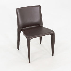 2010s Mario Bellini for Cassina Bull 422 Dining Chair in Brown Leather 12x Available