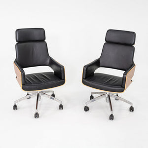 2010s Lepper Schmidt Sommerlade for Thonet S 845 DRWE Desk Chair 6x Available