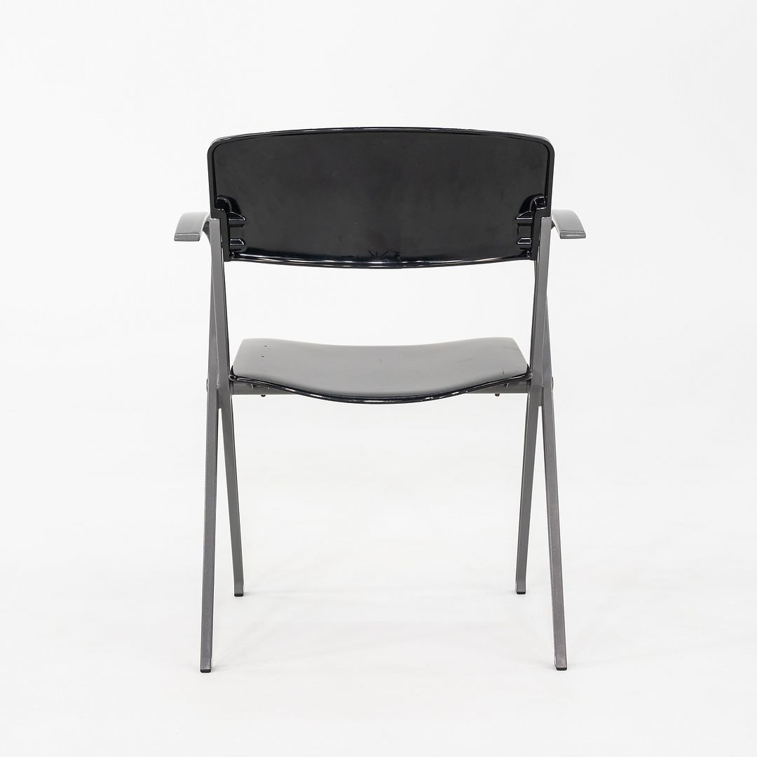2007 Emilio Ambasz for Knoll Visor Stacking Dining Arm Chair in Black 25x Avail