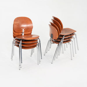 1999 Giancarlo Piretti for Krueger International Xylon Chairs in Cherry Beech 12+ Available