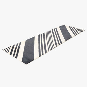 2010s Sue Timney for The Rug Company Bias Cut Rug of Tibetan Wool 96x30 inches