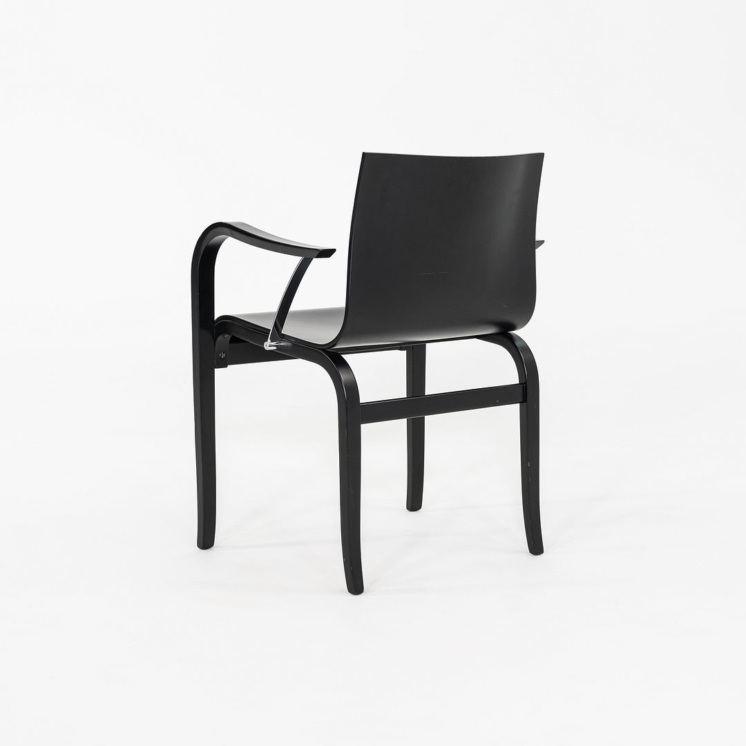 1970s Pair of Ginotta Bentwood Dining Chairs by Enrico Franzolini for Crassevig
