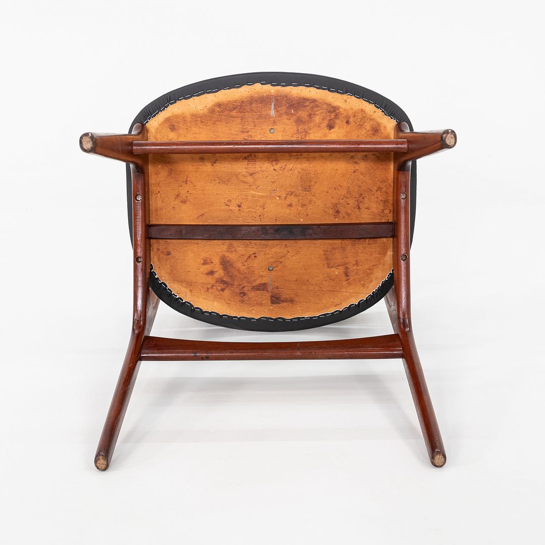 1960s Pair of Erik Buch Christiansens Mobelfabrik Dining Armchairs in Oiled Teak