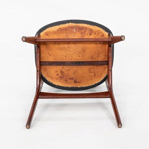 1960s Pair of Erik Buch Christiansens Mobelfabrik Dining Armchairs in Oiled Teak