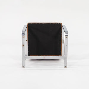 1970s Armless Brno Chair Mies van der Rohe for Knoll / Brueton / Gratz in Cognac