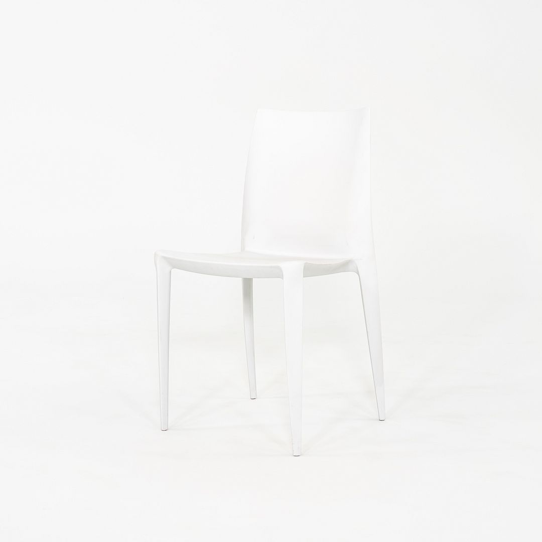 2010s Set of Six Mario Bellini for Heller Dining Chairs in White Polypropylene